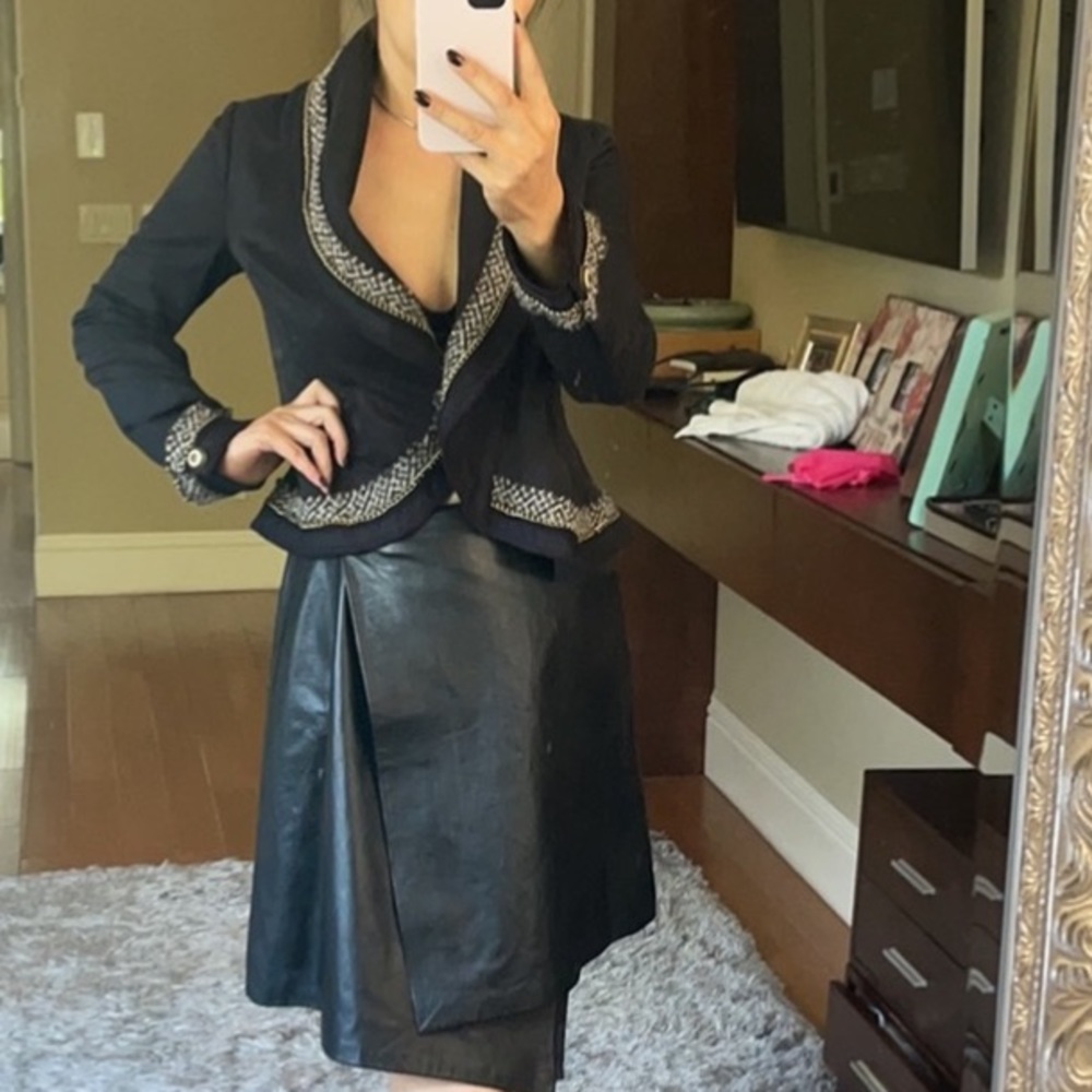 BCBG maxazria black jacket